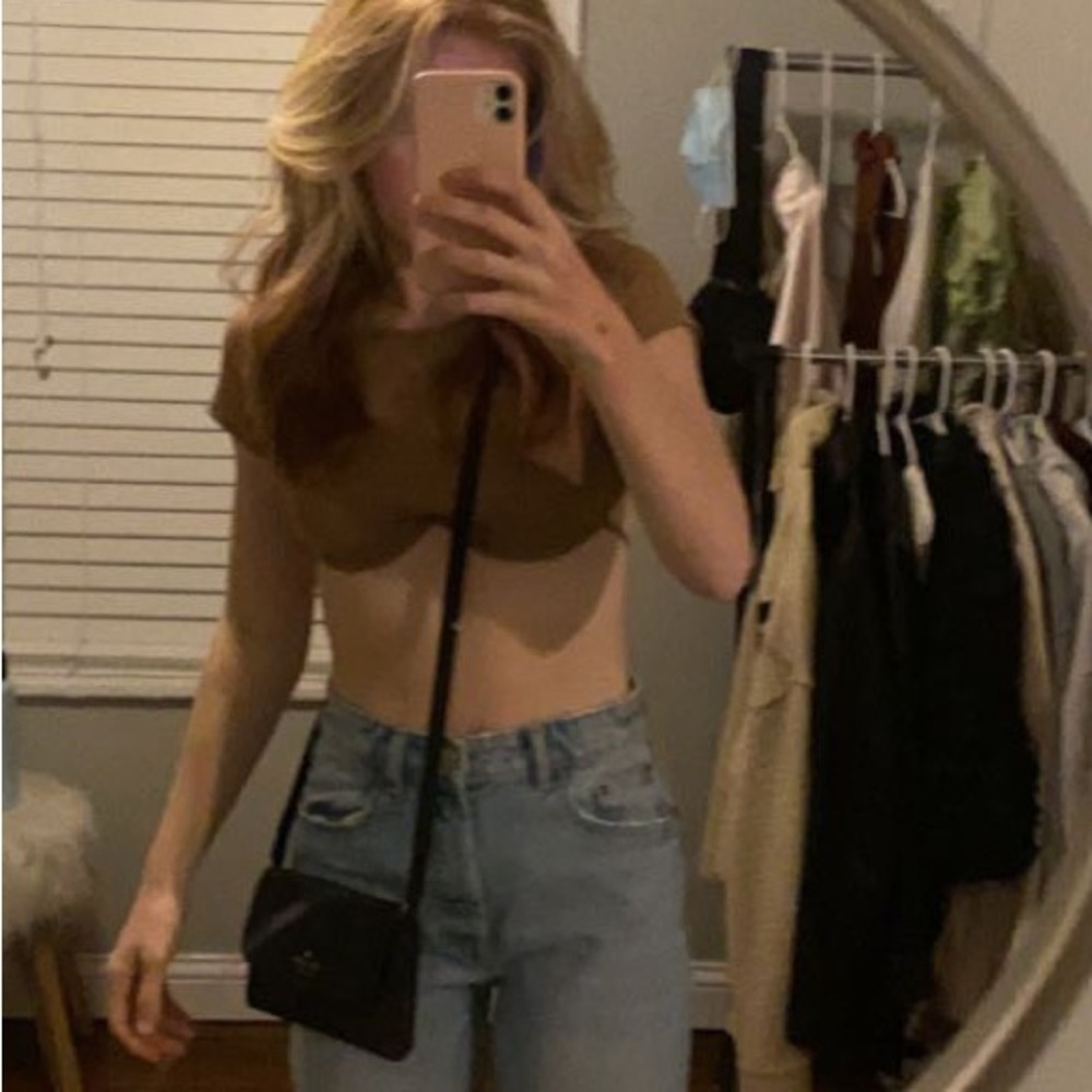 Cropped princess Polly top